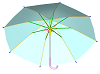 折り畳み傘の強度計算